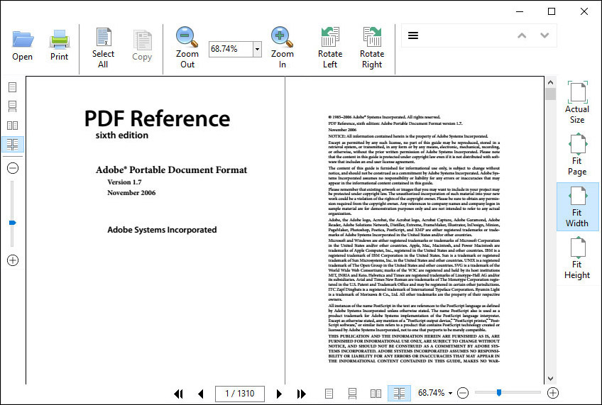 WPF PDF Viewer